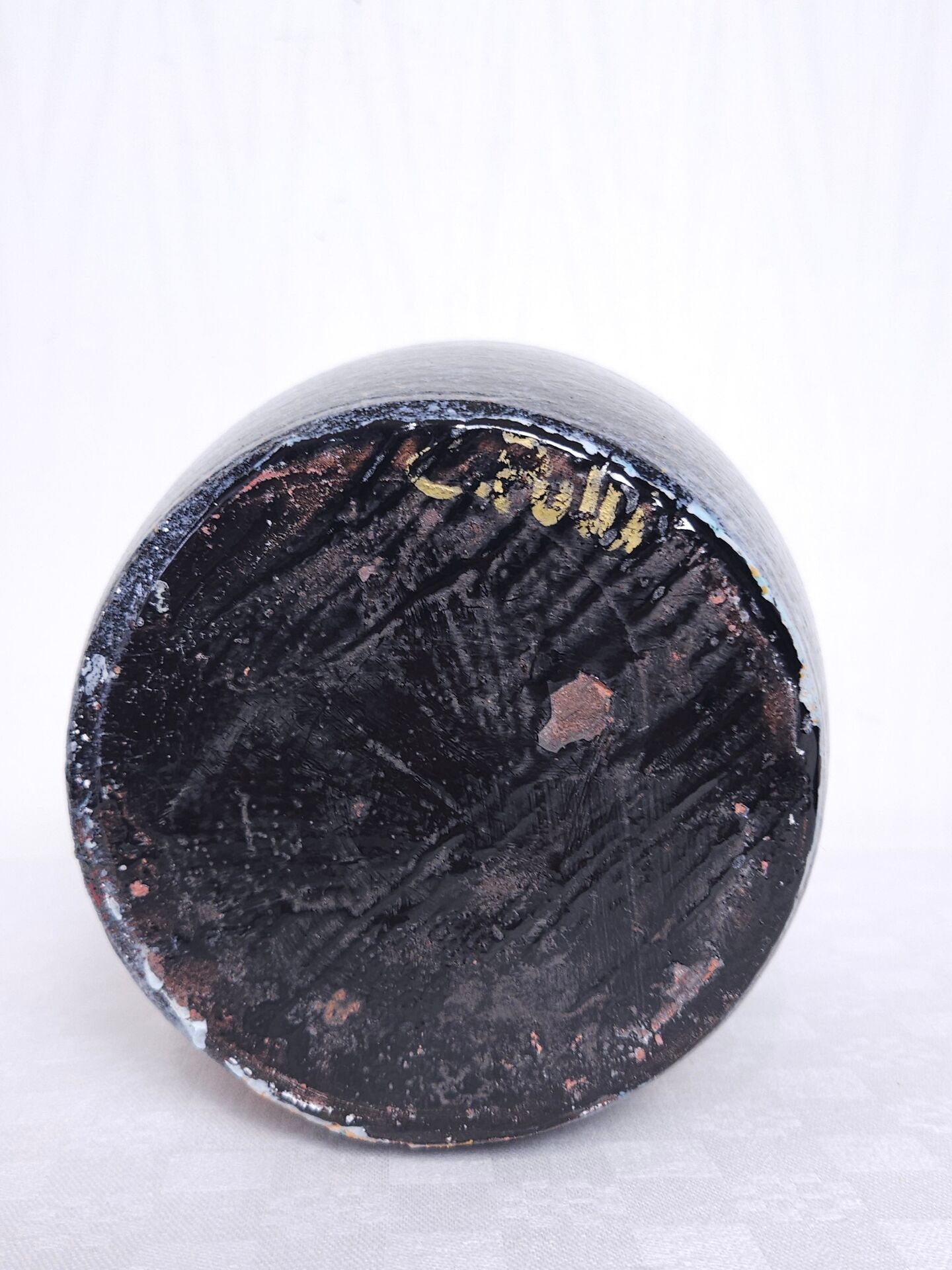 Vase céramique d'art Claudio Pulli Italie 1970
