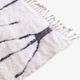Beni M'Rirt White and Black Rug - 211 x 153 cm