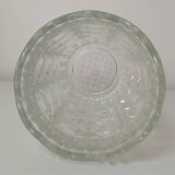 Glass vase, "octagons" pattern