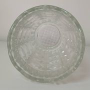 Vase en verre, motif "octogones"