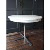 Vintage round table with extensions 1970