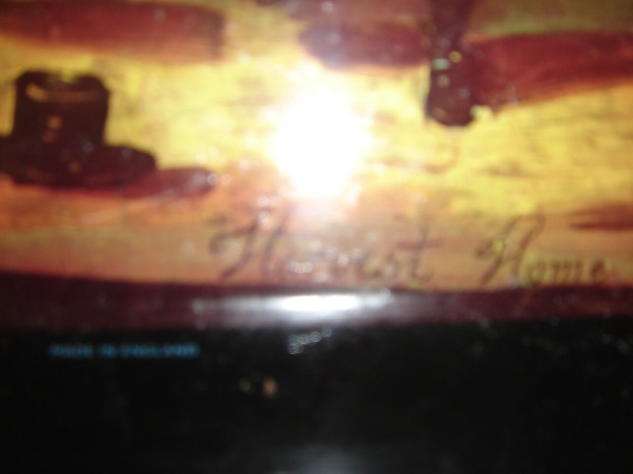 Tin service tray, Made in england