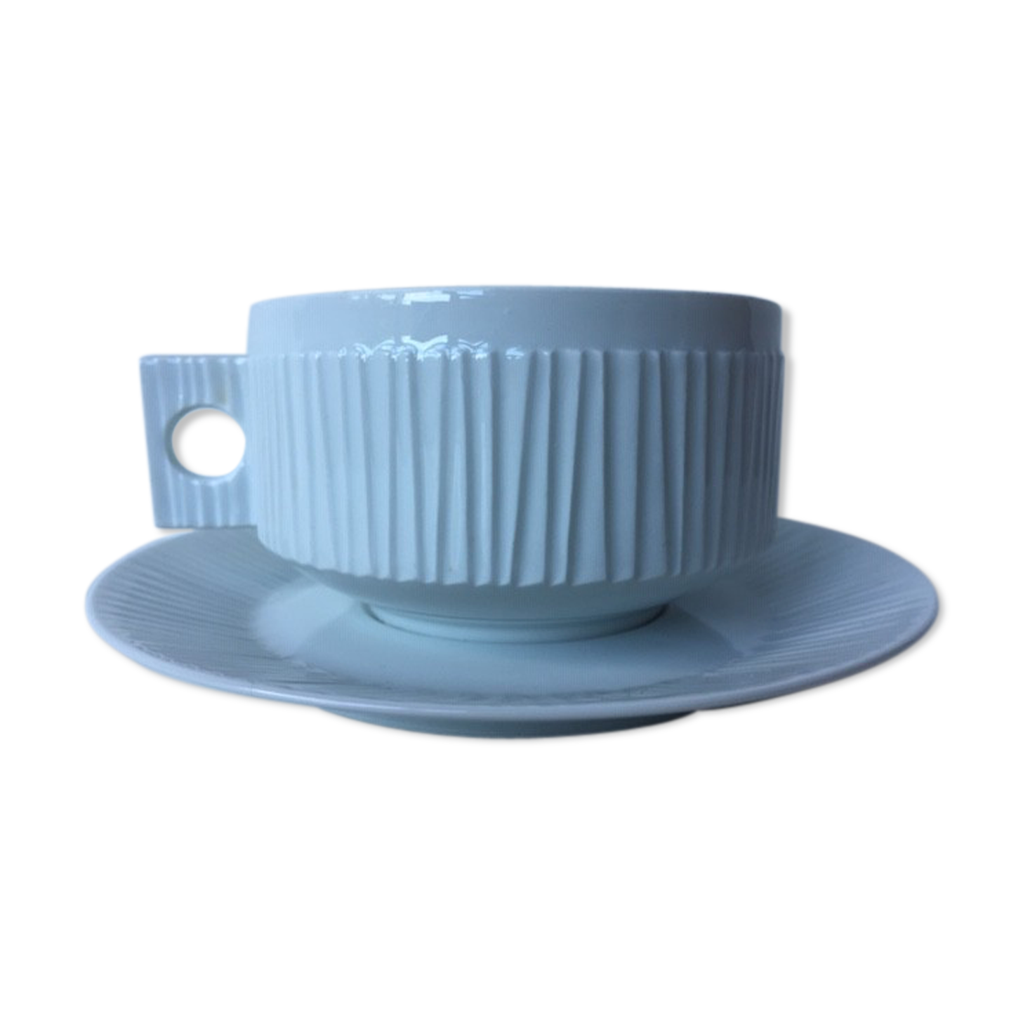 Tasse thé ou déjeuner et sous-tasse Haviland1950