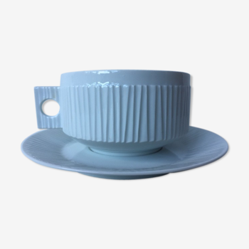 Cup tea or lunch and subcup Haviland 1950