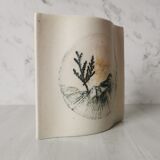 Porcelain design vase from Virebent