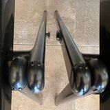 6 back chairs Emilio Ambasz & Giancarlo Peretti, yellow armchair