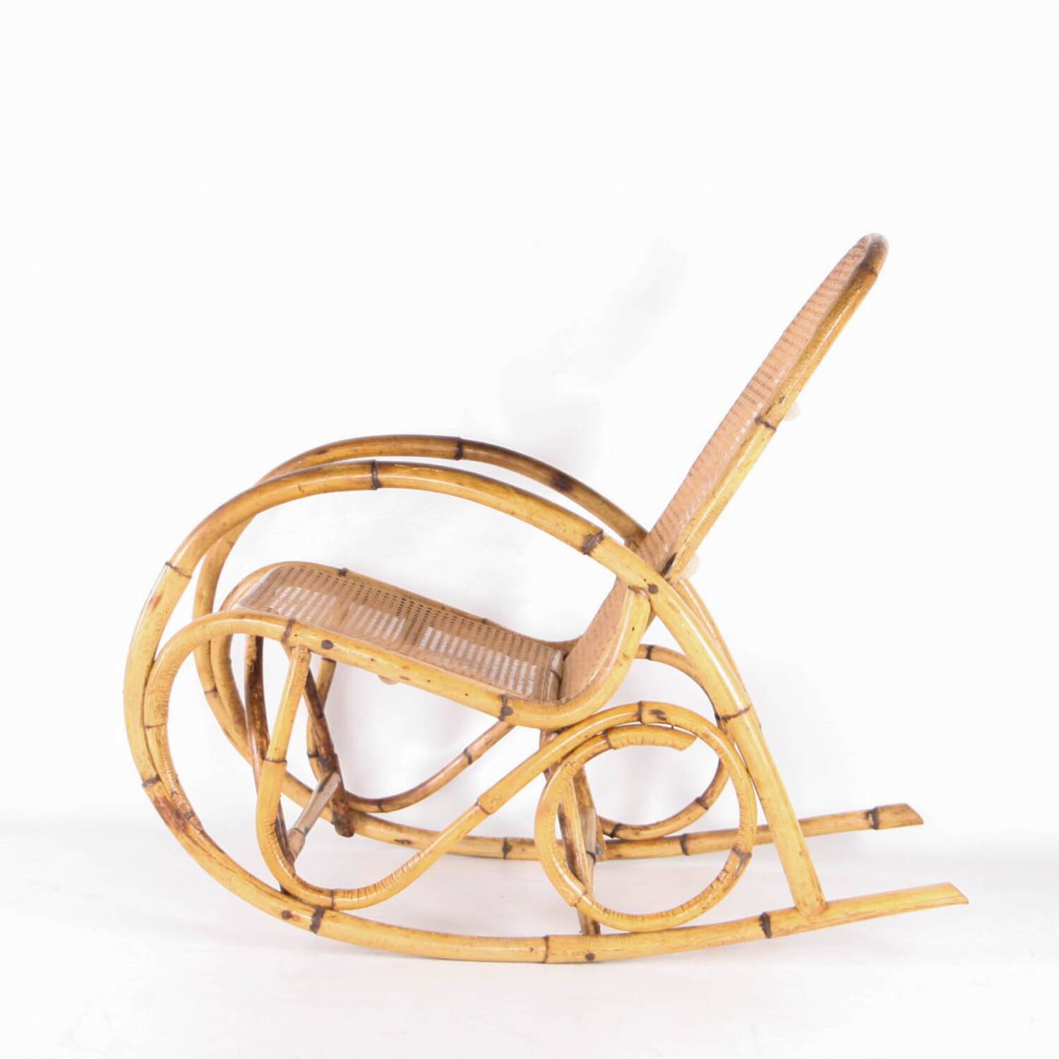 Rattan rocking chair