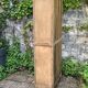 Armoire parisienne vitrée en bois brut, 1940