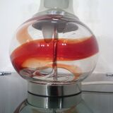 Italian glass floor lamp, 1970s