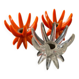 Friedel candle holder trio from the 1960s.