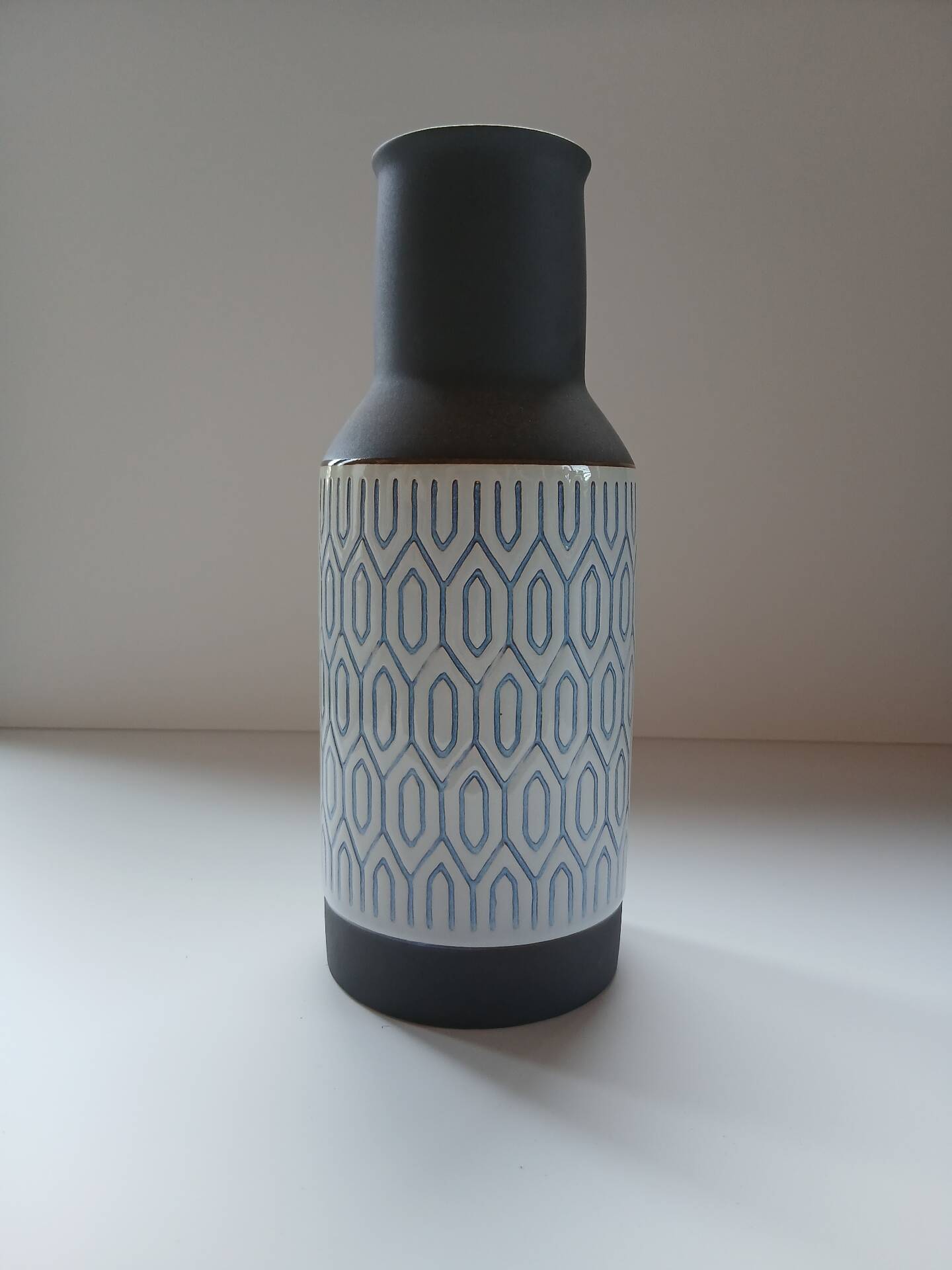 Vase Thule — Anni Jeppesen for Royal Copenhagen / Aluminia, Denmark,