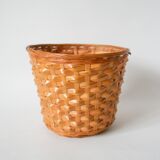cache-pot en osier droit 19 X 15 cm