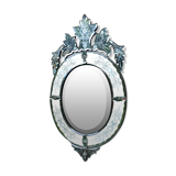 Venetian mirror circa 1900, 79x41 cm