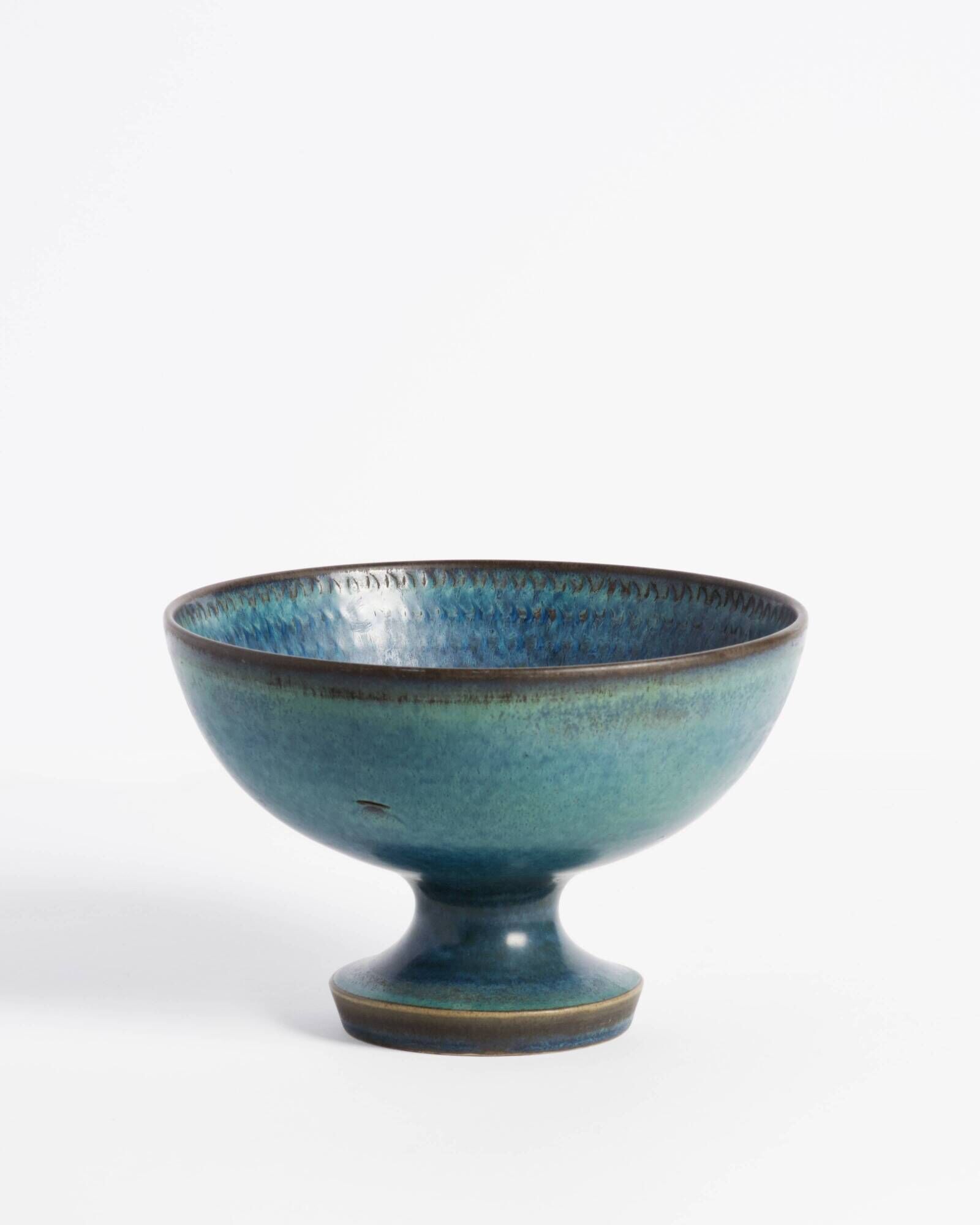 Stoneware cup by Stig Lindberg for Gustavsberg Studio Sweden, 1963