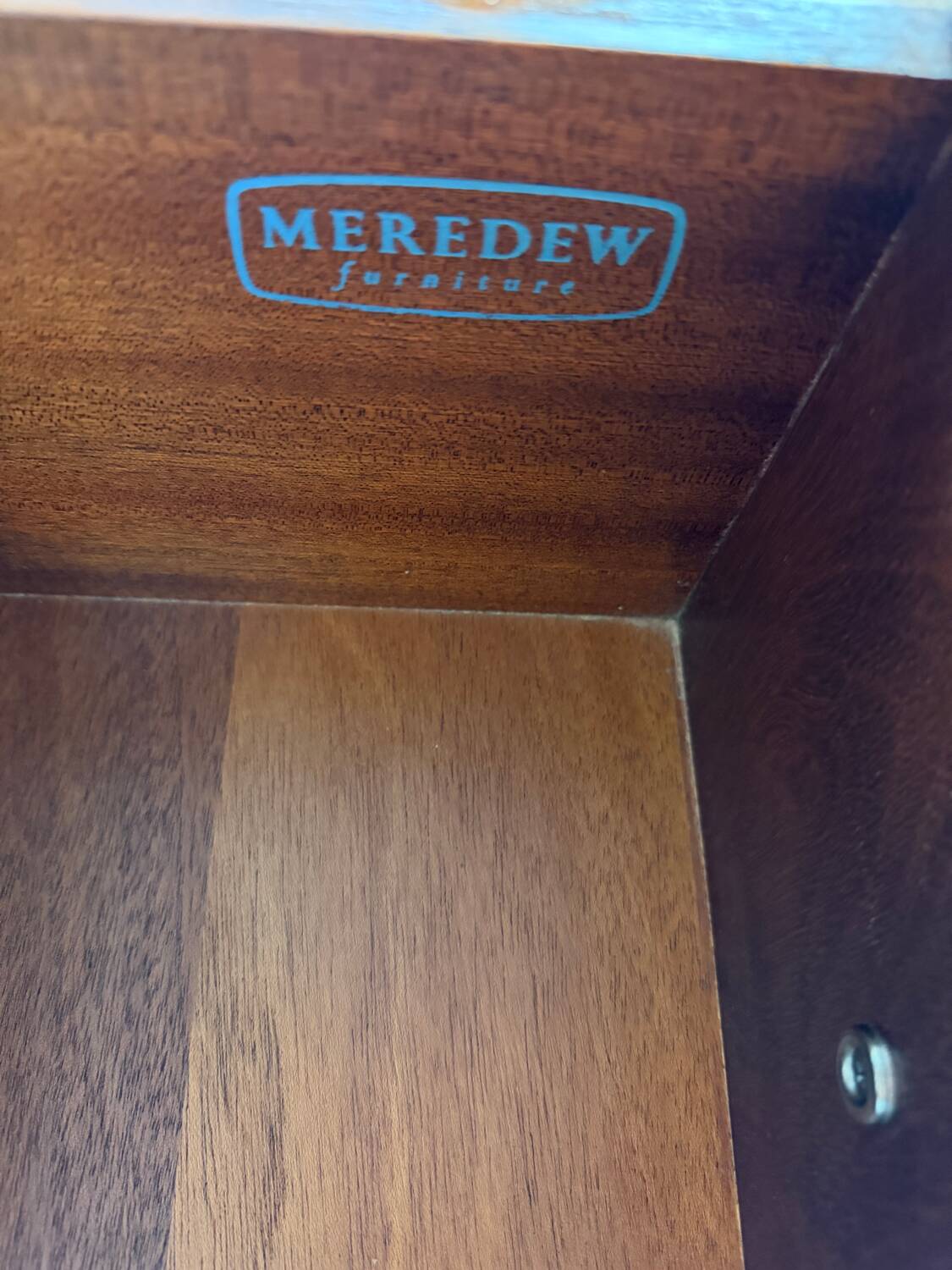 Meuble d’entrée vintage Meredew – années 50/60