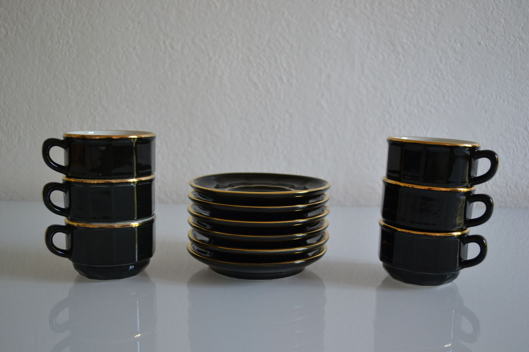 Set of 6 cups Apilco