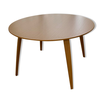 Table dinning Gubi ronde bois chêne