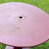 Xavier Pauchard for Tolix table G and 3 chairs A56