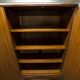 Scandinavian wardrobe 1960 teak 4 doors, 3 drawers, 2keys