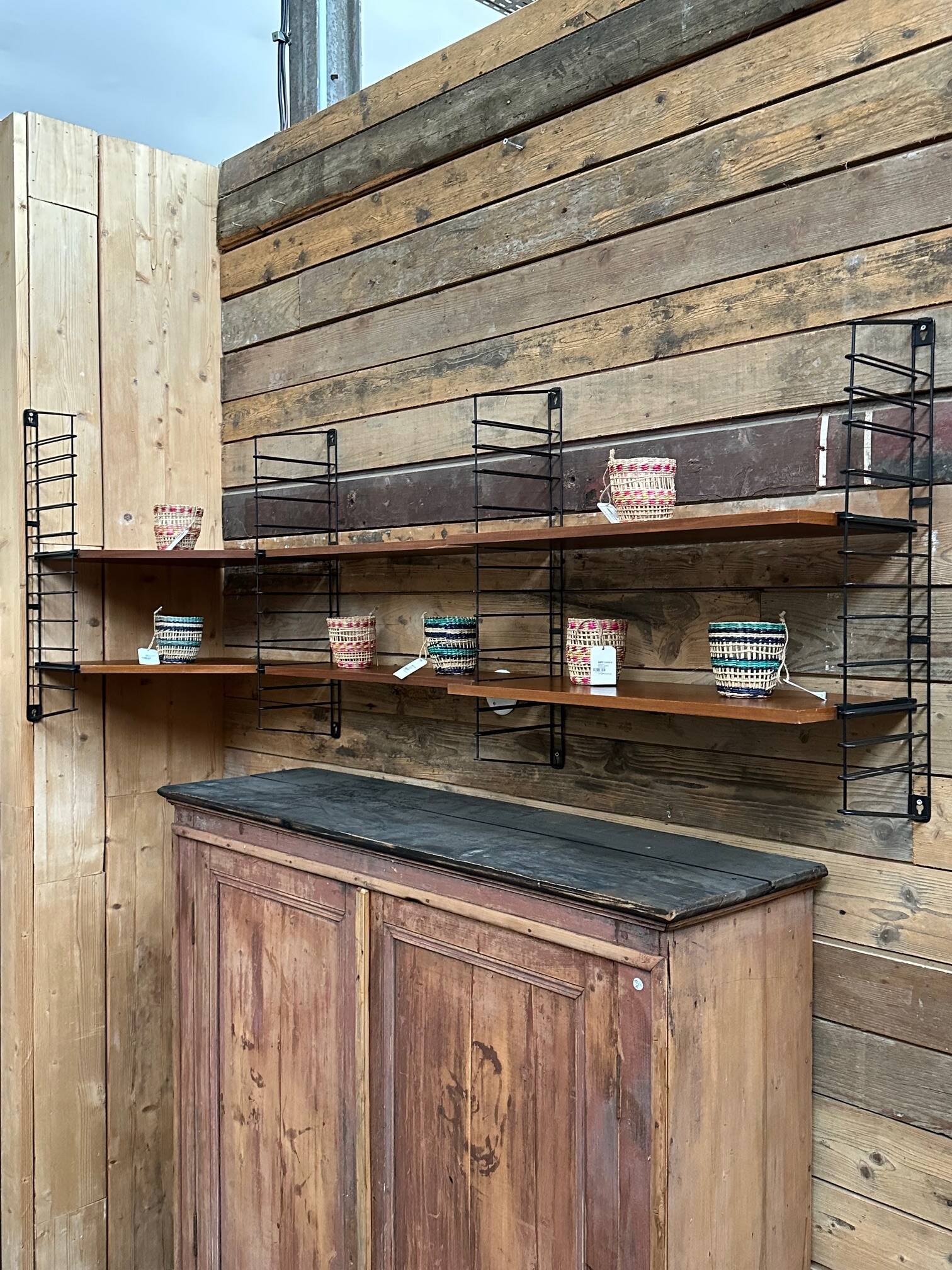 1960s TOMADO Modular Shelving Unit