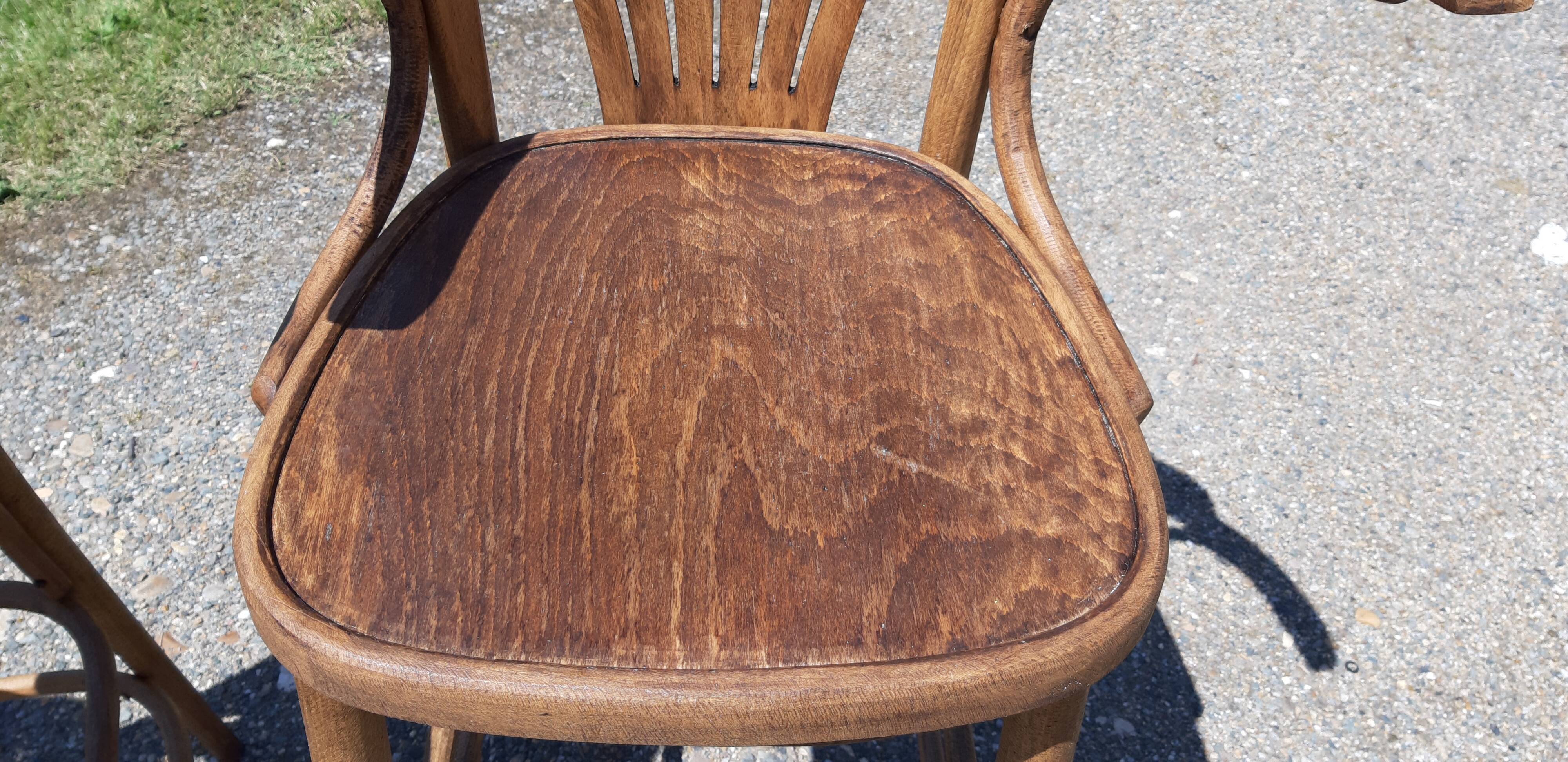Thonet stools from the 30s Czechoslovakia