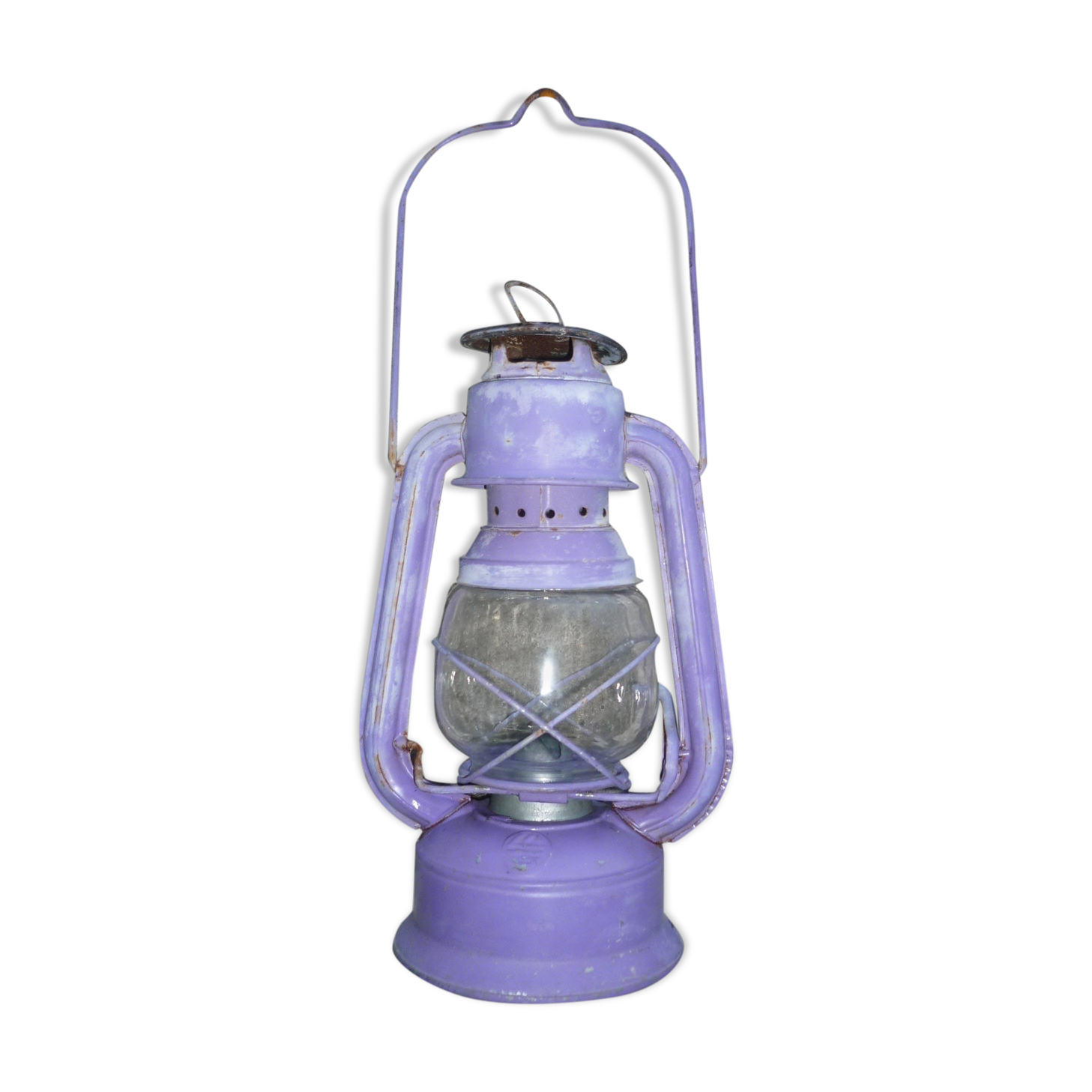 Guillouard purple oil storm lamp