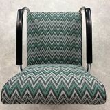 Tubular steel armchair by Tubax