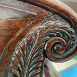 Paire de chaises en acajou XIXème siècle