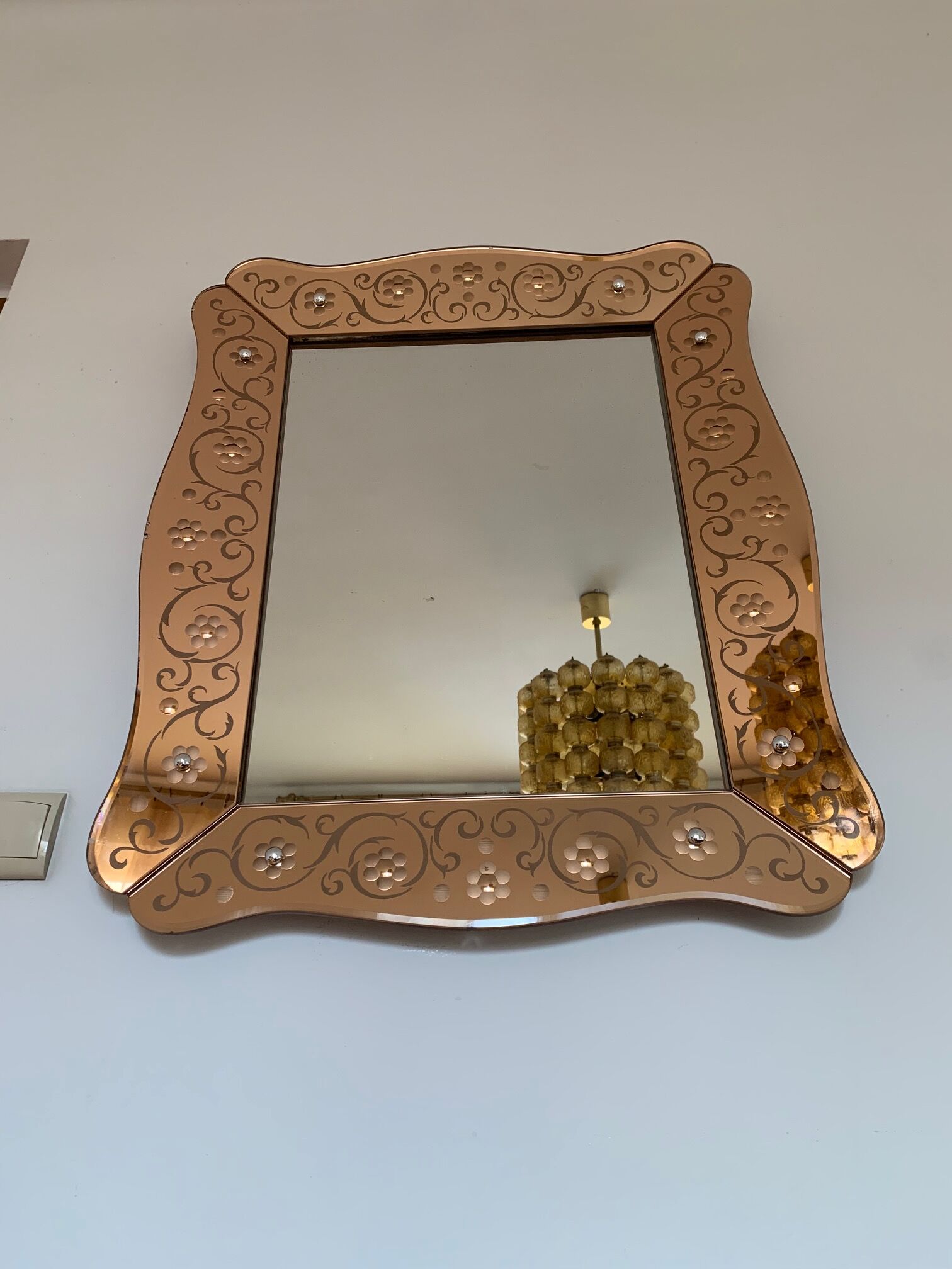 Cristal Arte mirror