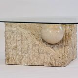 Coffee table, Mactan Stone Coffee Table by Magnussen Ponte, 1980s