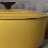 Le Creuset Yellow Oval Casserole