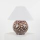 French work - Ceramic lamp & talosel - France, circa 1960