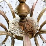 Lustre en cristal, milieu XXe