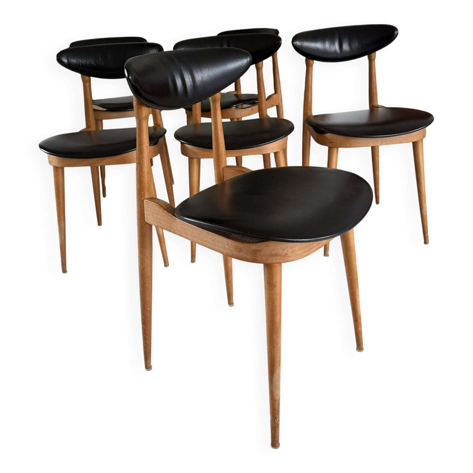 Lot de 5 chaises Baumann Licorne