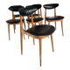 Lot de 5 chaises Baumann Licorne