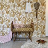 Rattan cradle
