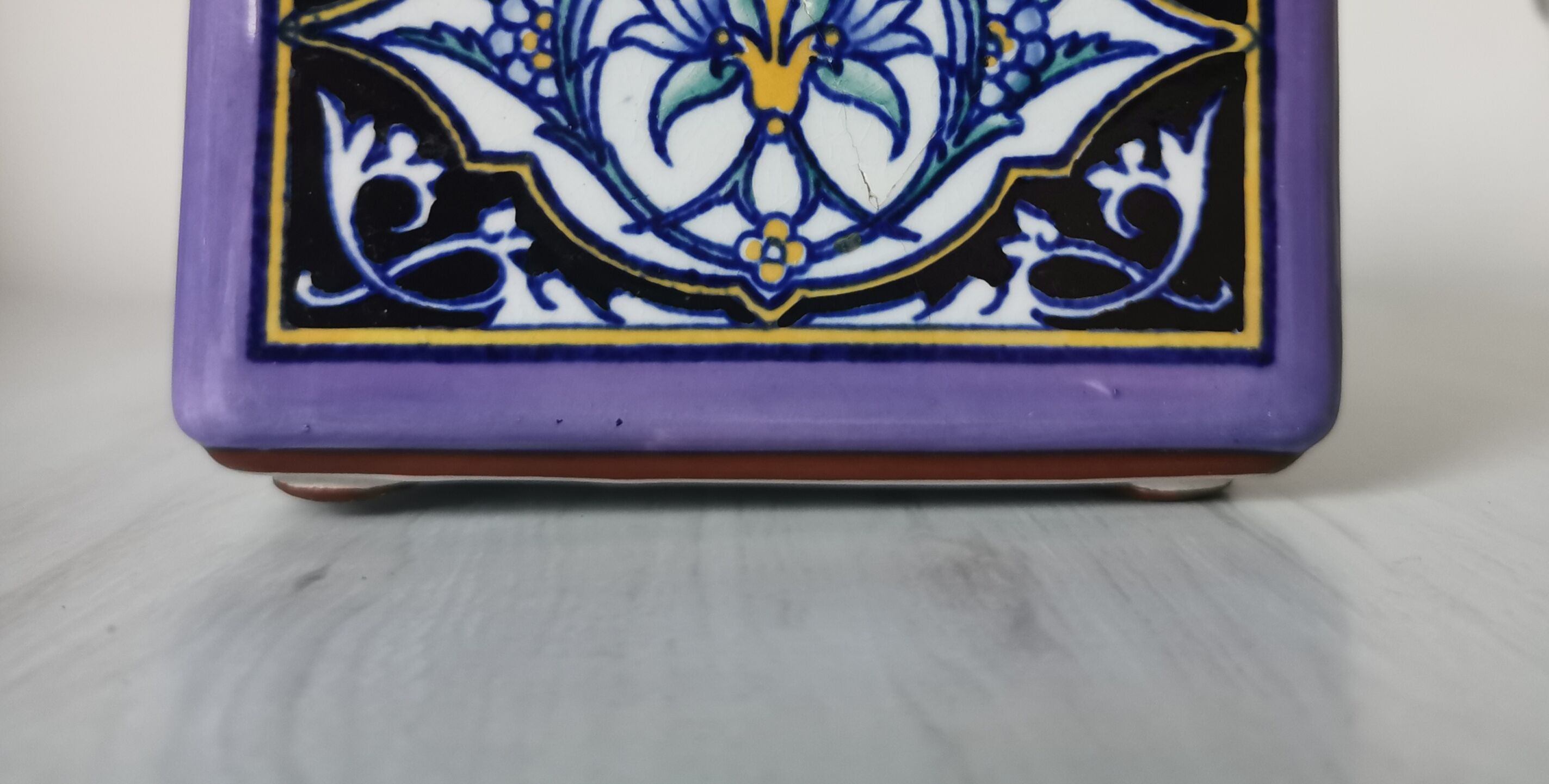 Pot deco Sarreguemines