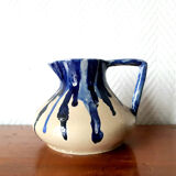 Art deco stoneware pitcher
