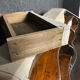 Nice desk secretaire time Napoleon III wooden lacquered.