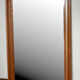 Mirror with molded solid oak frame 81x135cm