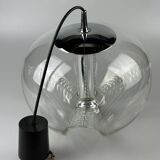 60s 70s ceiling lamp hanging lamp Peill & Putzler "Wave" Koch & Lowy Design