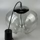 60s 70s ceiling lamp hanging lamp Peill & Putzler "Wave" Koch & Lowy Design