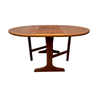 Vintage folding teak coffee table by Parker Knoll