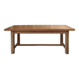 Table de ferme en chêne massif