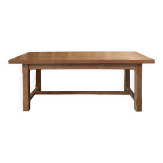 Table de ferme en chêne massif