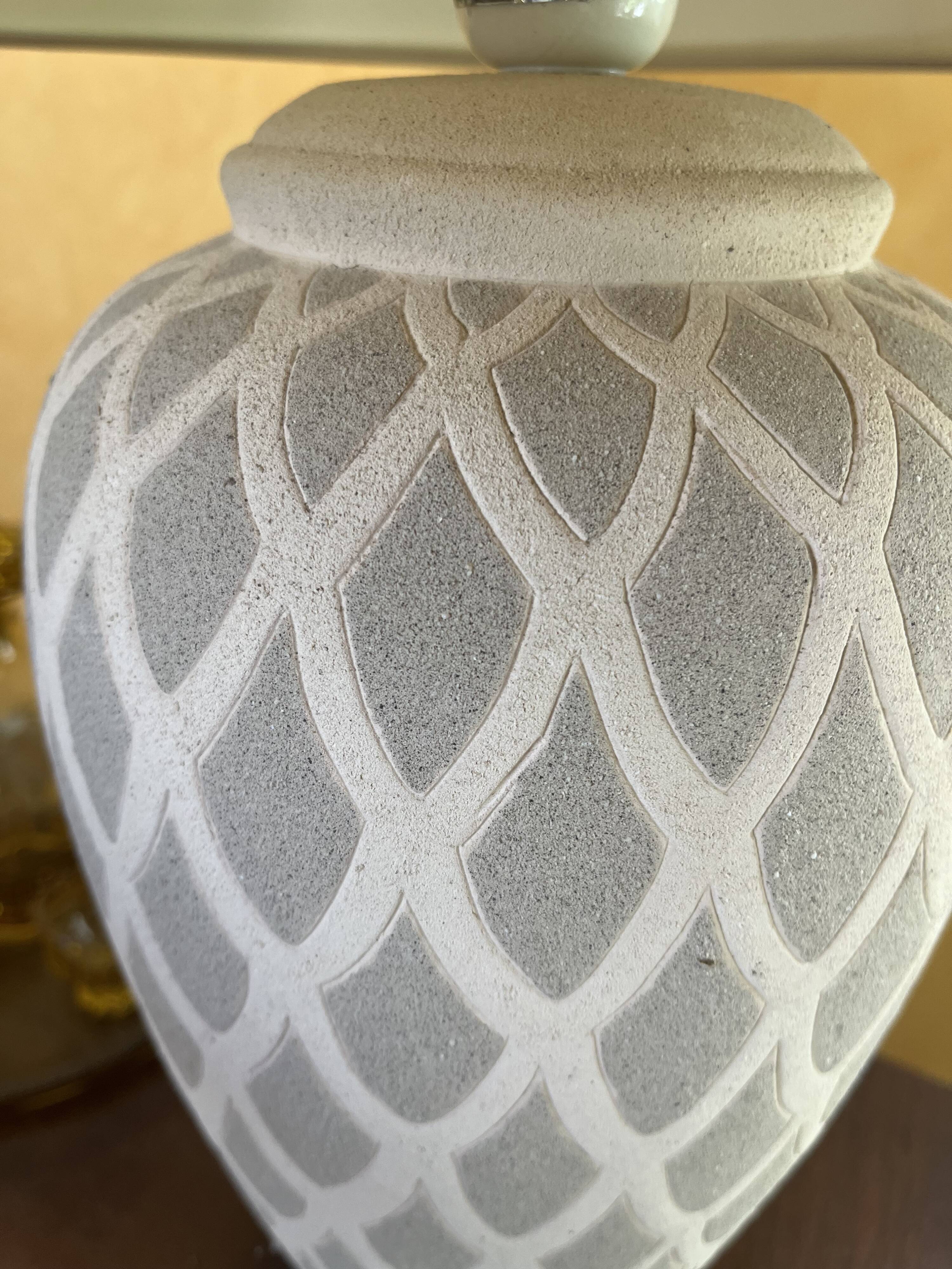 Geometric decor lamp 1980