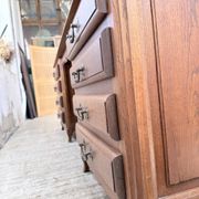 Oak desk or counter 1960