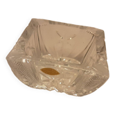 Hand-cut crystal ashtray