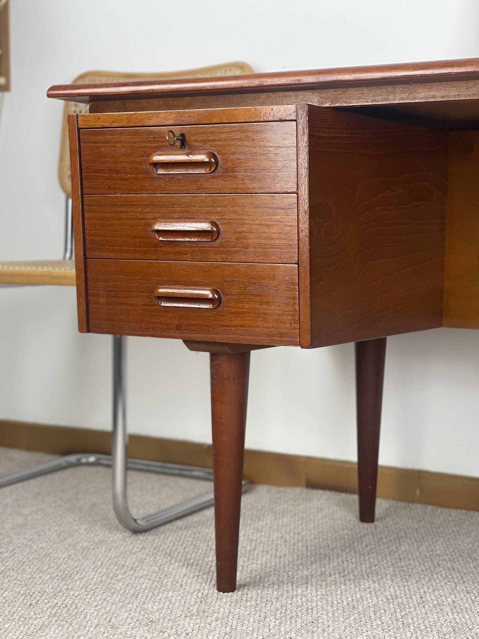 Scandinavian teak desk 1960