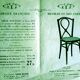 2 chaises gyf, bistrot assises bois, 1935